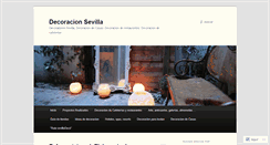 Desktop Screenshot of decoracionsevilla.com