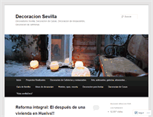 Tablet Screenshot of decoracionsevilla.com